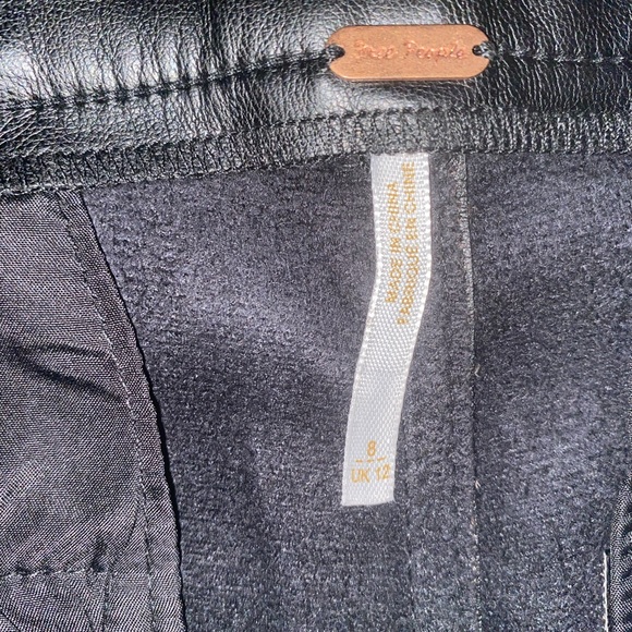 Free People leather pants - Picture 2 of 8